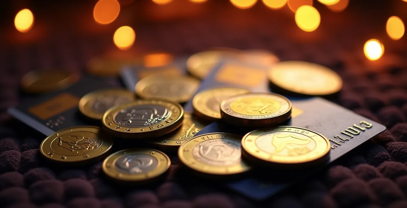 Abstraktes Konzept verschiedener digitaler Bezahlmethoden für Kulturstreaming