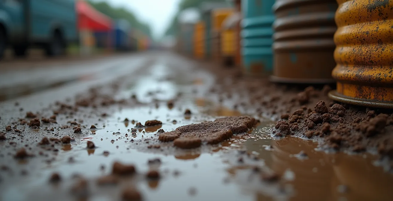 Logistische Herausforderungen von Pfandsystemen bei Regenwetter auf Festivals